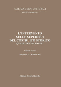 Atti Convegno SBC 2023 "L'intervento sulle superfici del Costruito Storico: quale innovazione?" - €70,00